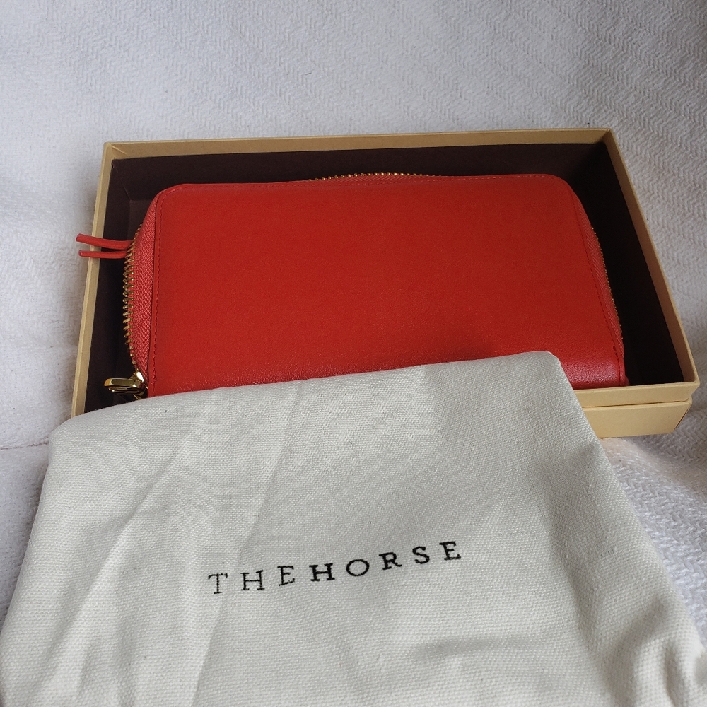 The Horse Australia - Red Genuine leather wallet